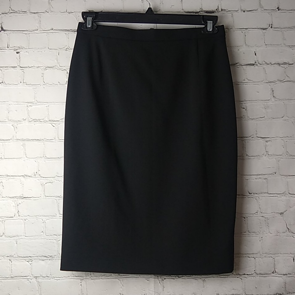 Vintage Escada by Margaret's Ley Black Wool Skirt